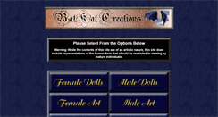 Desktop Screenshot of batkatcreations.com
